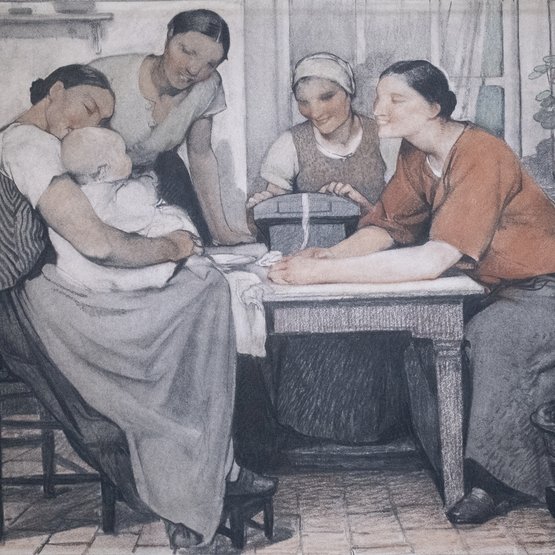 Firmin Baes - Étude pour l’Enfant